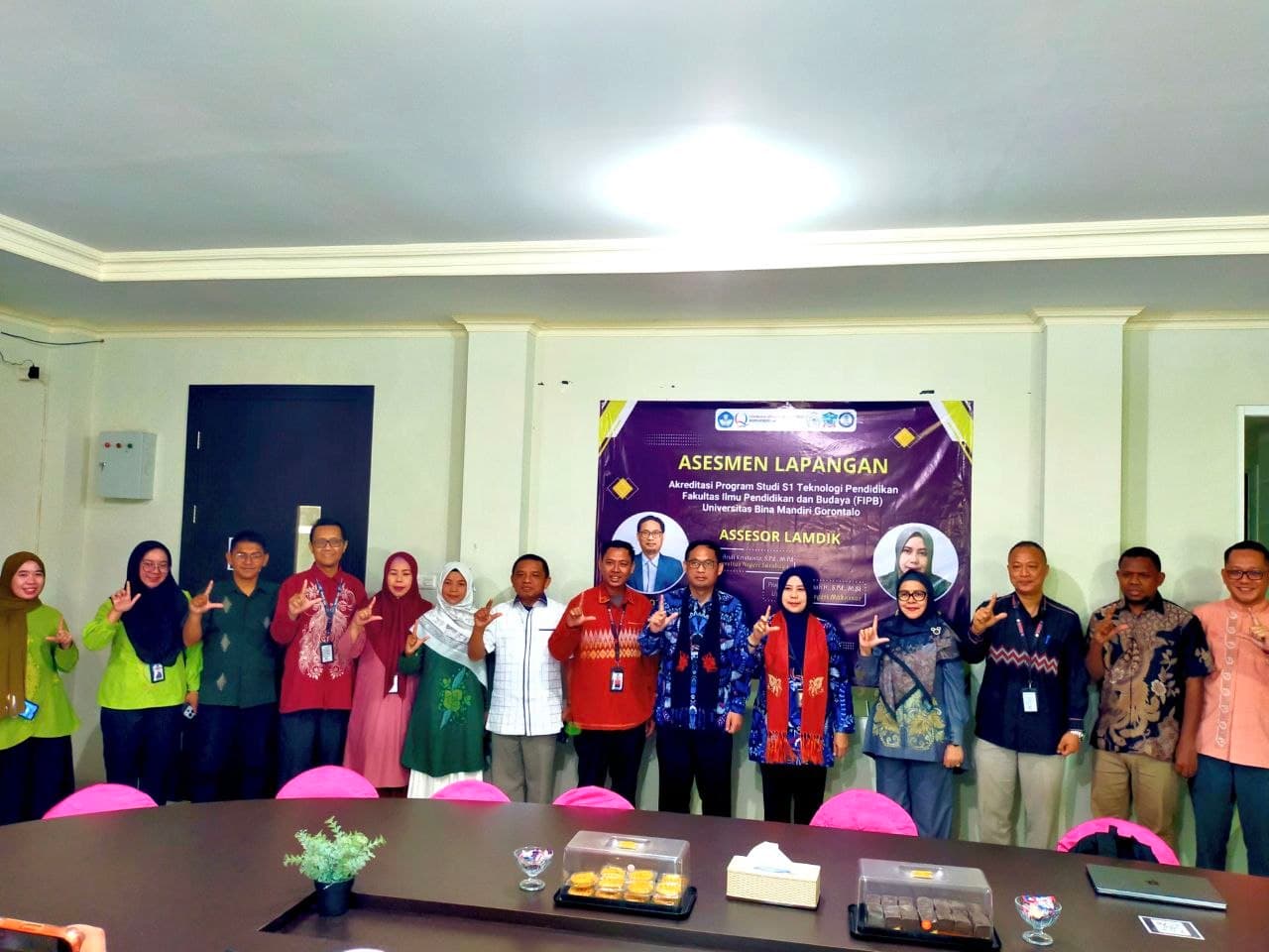 Langkah Strategis Menuju Akreditasi Unggul, Asesor Lamdik Lakukan Asesmen Lapangan Prodi Teknologi Pendidikan UBMG