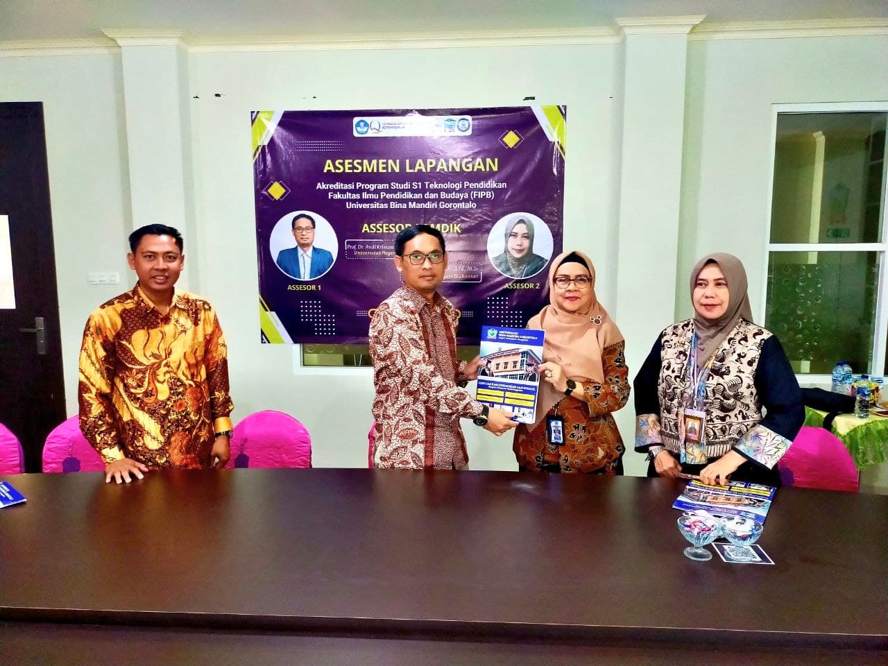 Asesmen Lapangan Prodi Teknologi Pendidikan UBMG Resmi Ditutup, Asesor LAMDIK Apresiasi Komitmen Peningkatan Mutu Akademik