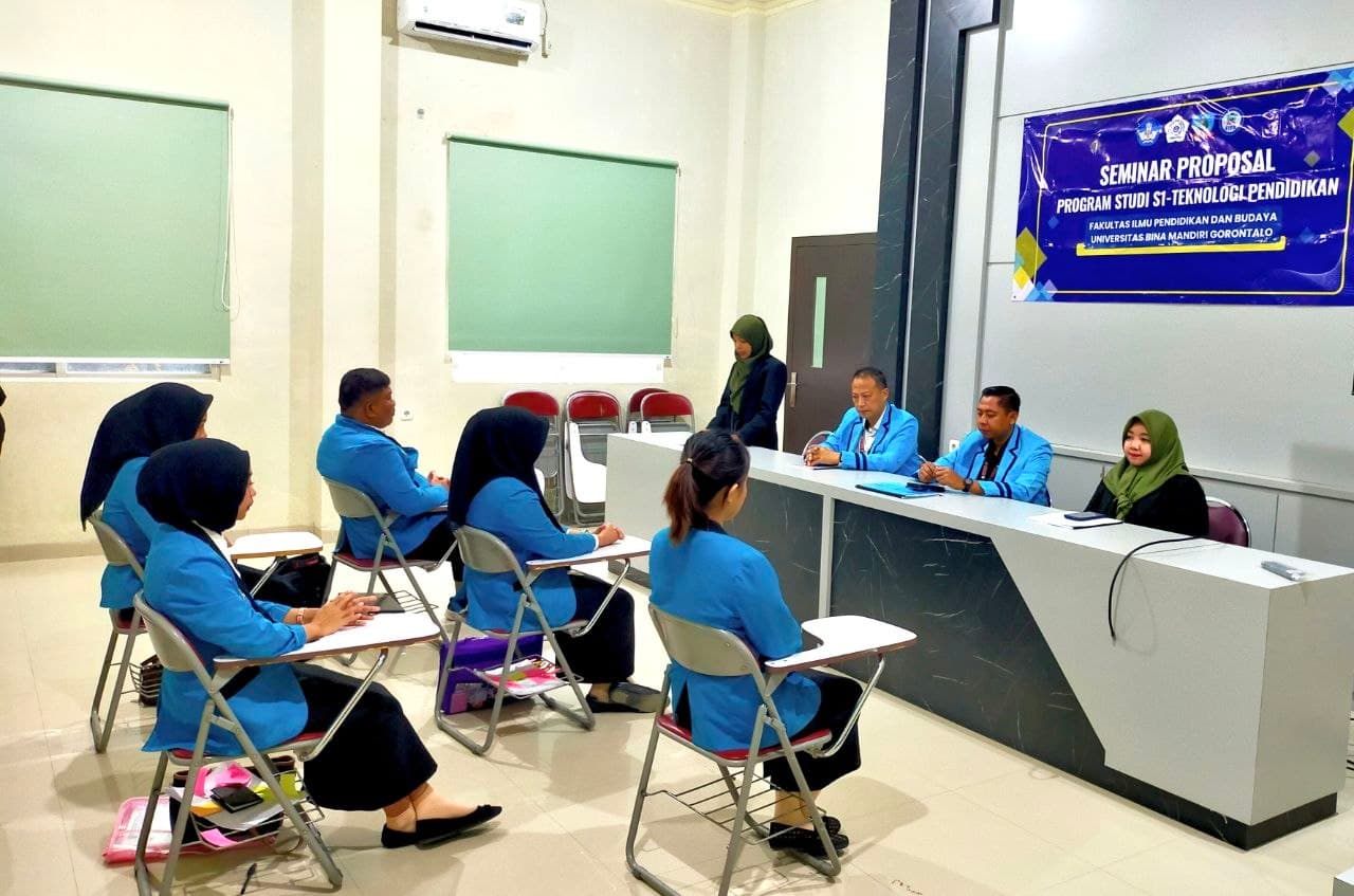 Akreditasi Baik Sekali, Prodi Teknologi Pendidikan UBMG Buktikan Mutu Akademik Lewat Seminar Proposal Perdana