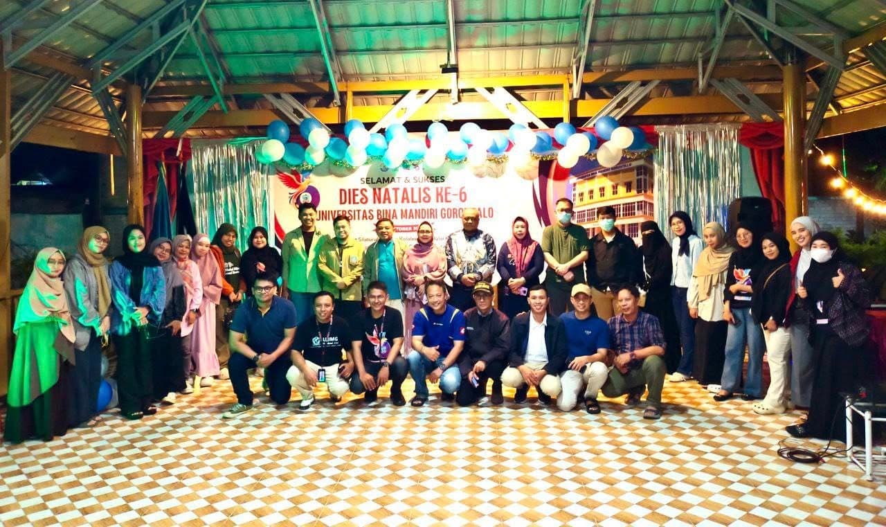 Universitas Bina Mandiri Gorontalo Gelar Puncak Dies Natalis ke-6