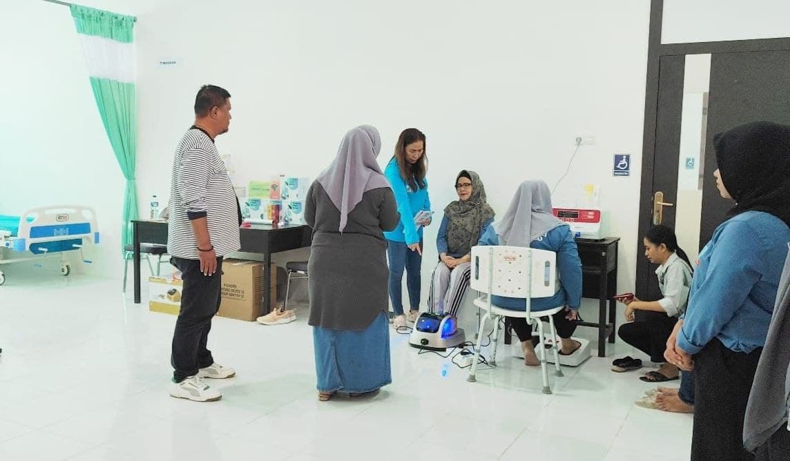 Wujud Pengabdian Pada Masyarakat, UBM Gorontalo Komit Cegah Dini Gangguan Kesehatan di Masyarakat