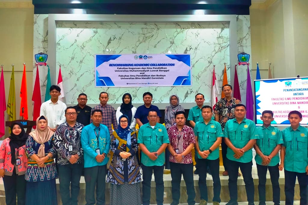 Sukses Raih 7 Penghargaan LLDIKTI XVI, Universitas Muhammadiyah Luwuk Benchmarking di UBM Gorontalo
